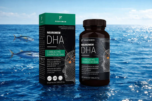 Neuromem DHA Omega 3 Herbora cerebro visión concentración