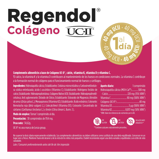 RegenDol Colágeno UC-II