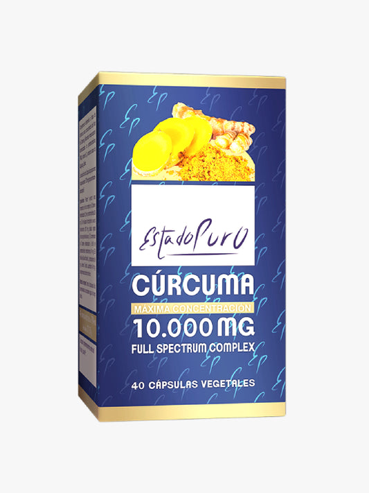 Cúrcuma 10000 mg Tongil Estado Puro con Bioperine complemento antioxidante y antiinflamatorio natural 40 cápsulas