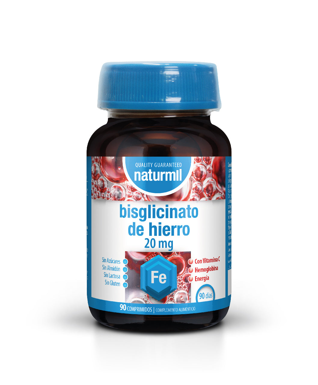 Bisglicinato de hierro 20 mg