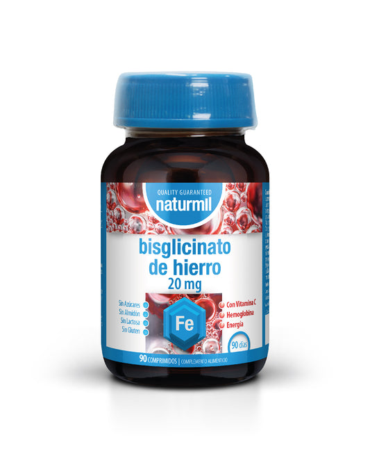 Bisglicinato de hierro 20 mg
