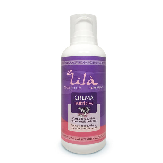 Crema Nutritiva sin perfume