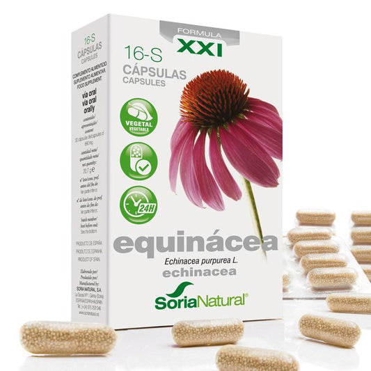 Equinácea cápsulas Soria Natural Defensas Sistema Inmunitario