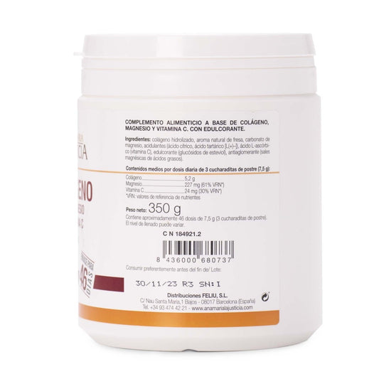 Colágeno con Magnesio y Vitamina C