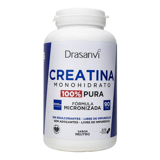 Creatina Monohidratada 80 Mesh Comprimidos