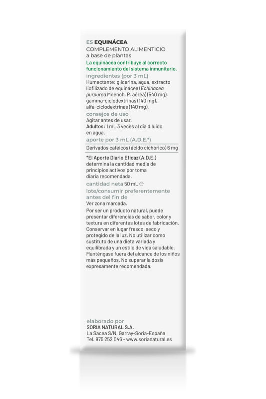 Extracto de Equinácea XXI