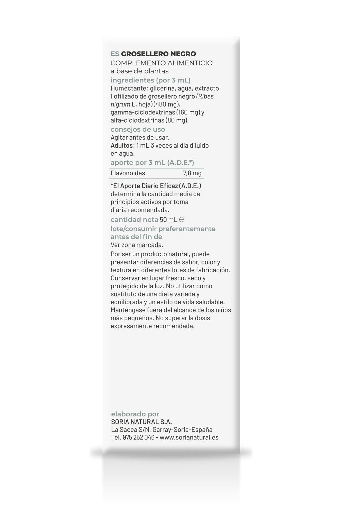 Extracto de Grosellero Negro XXI