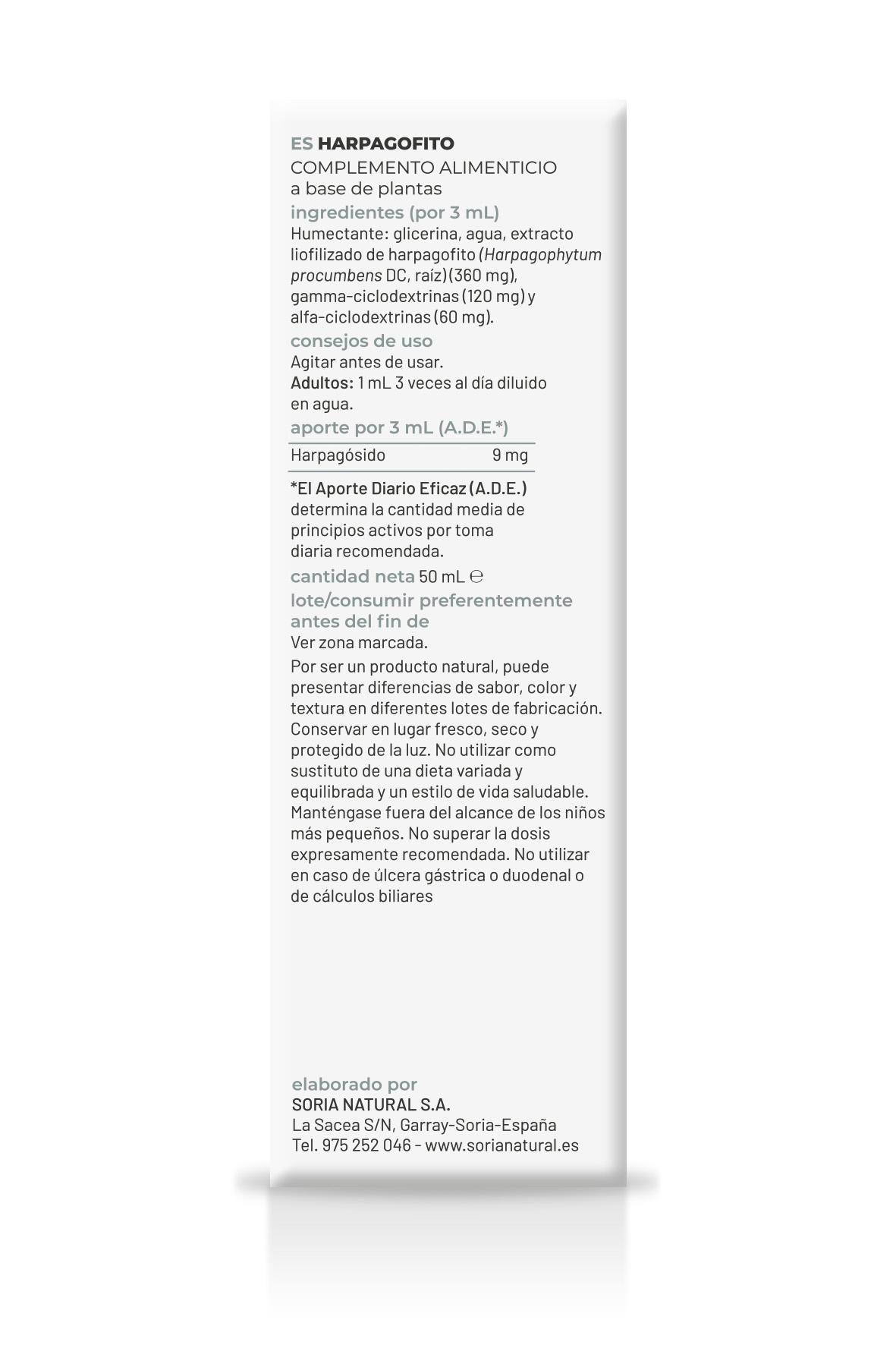 Extracto de Harpagofito XXI