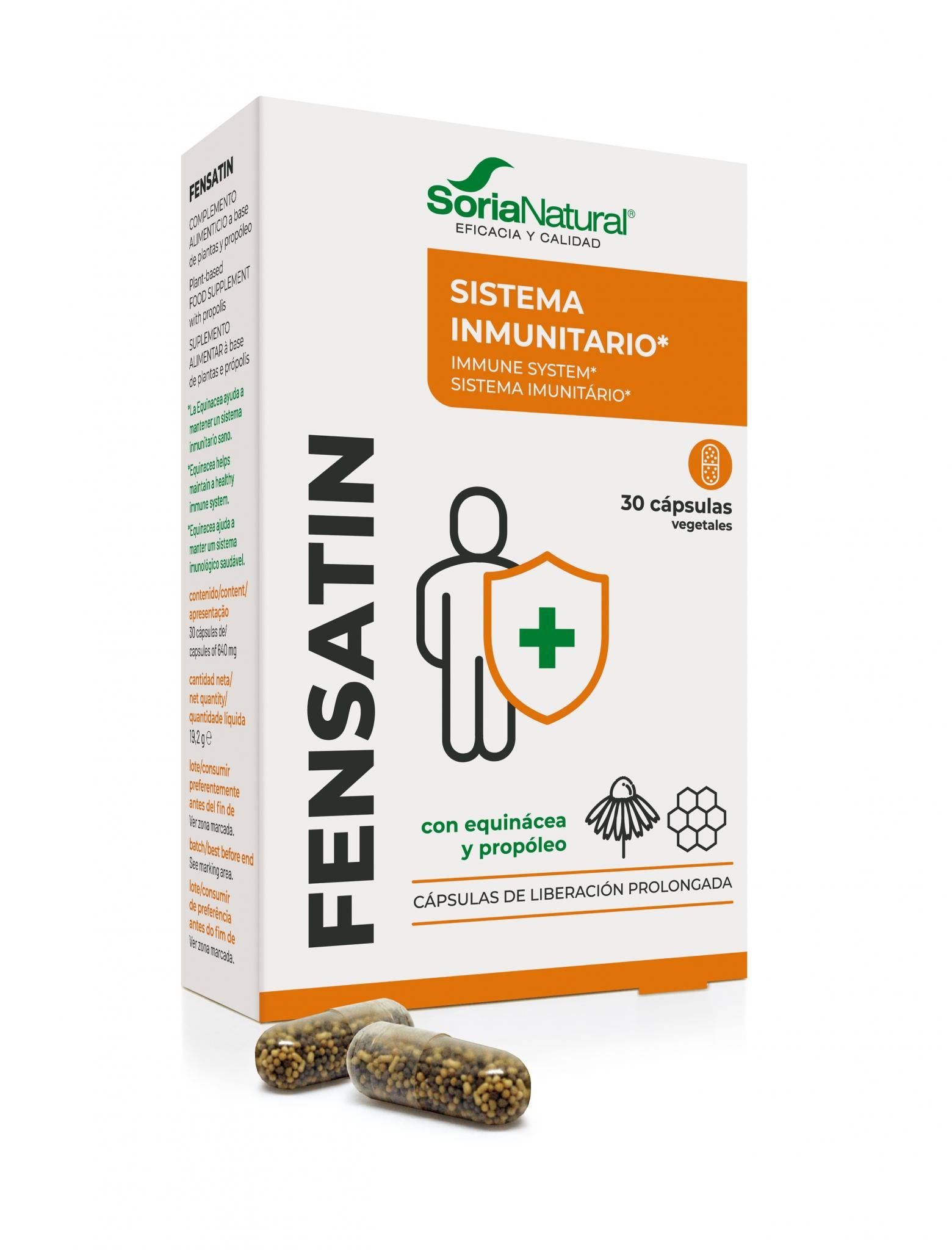 Fensatín Cápsulas Propolis Equinacea Defensas Sistema Inmunitario