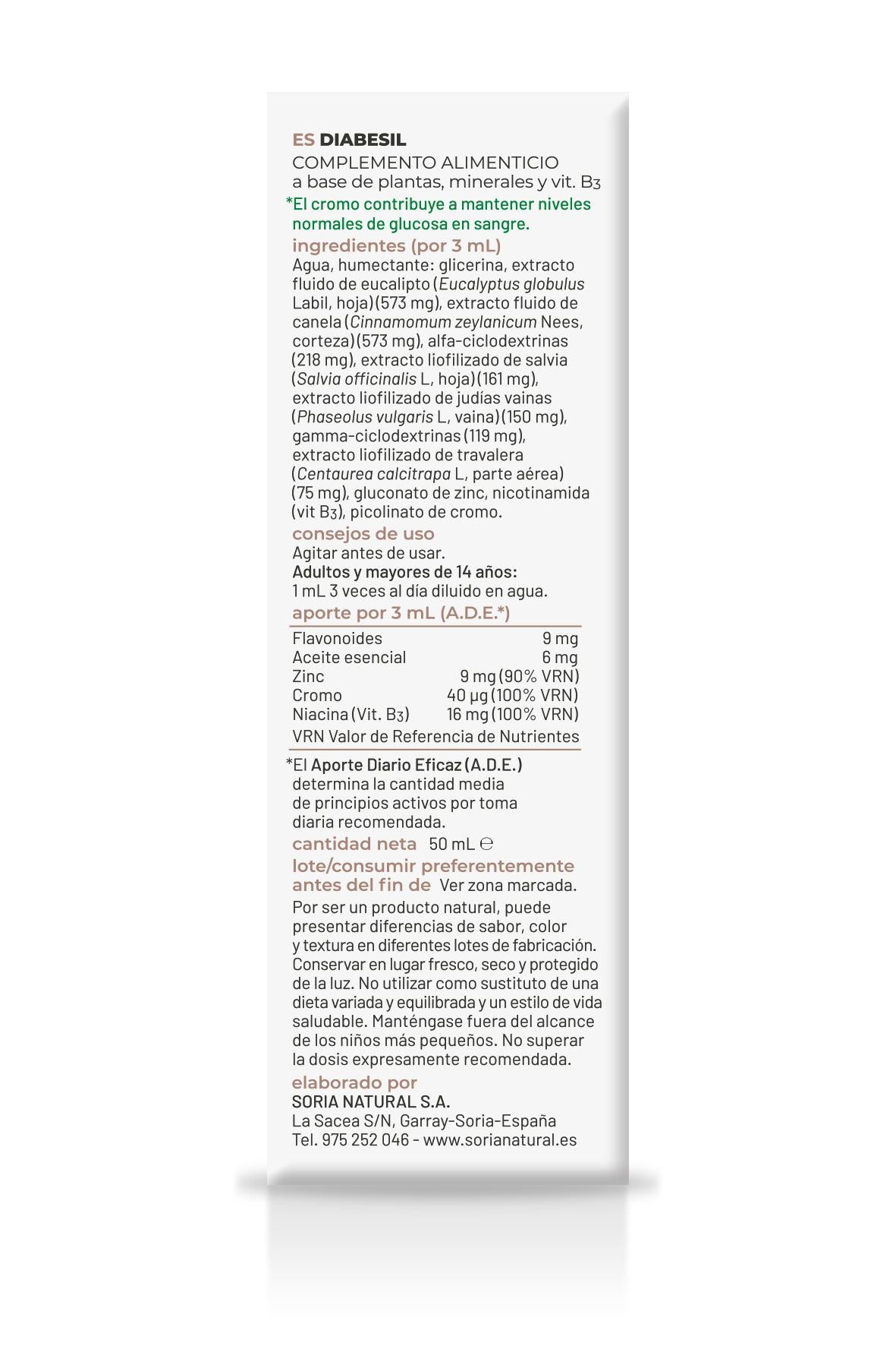 Diabesil Composor 17 de Soria Natural