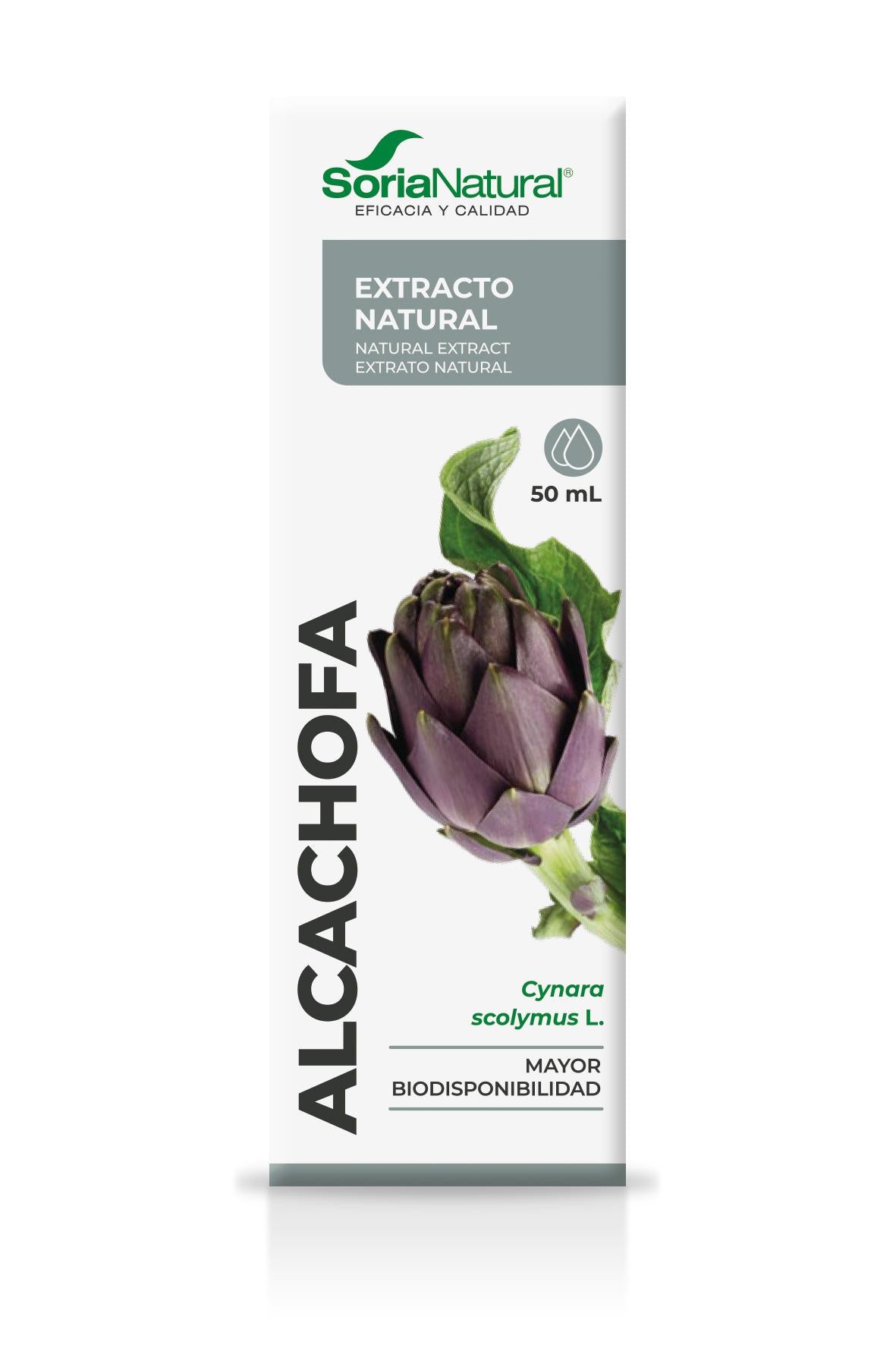 Alcachofa Extracto Soria Natural hígado depuración hepático