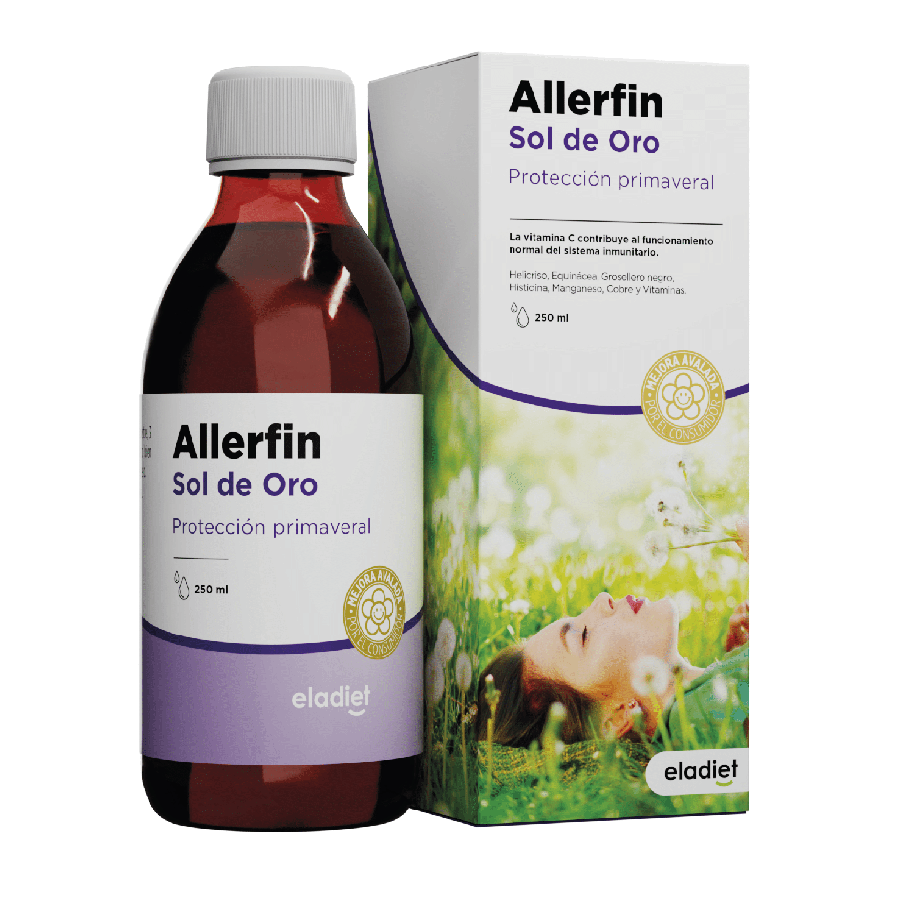 Allerfin Sol de Oro Elaiet  jarabe alergias