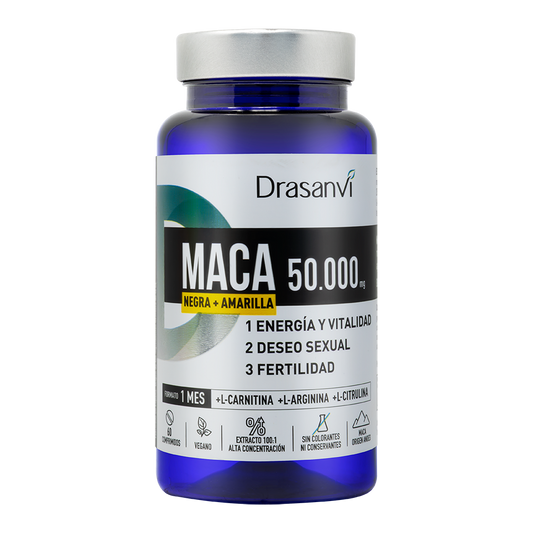 Maca Negra + Amarilla 50.000 mg