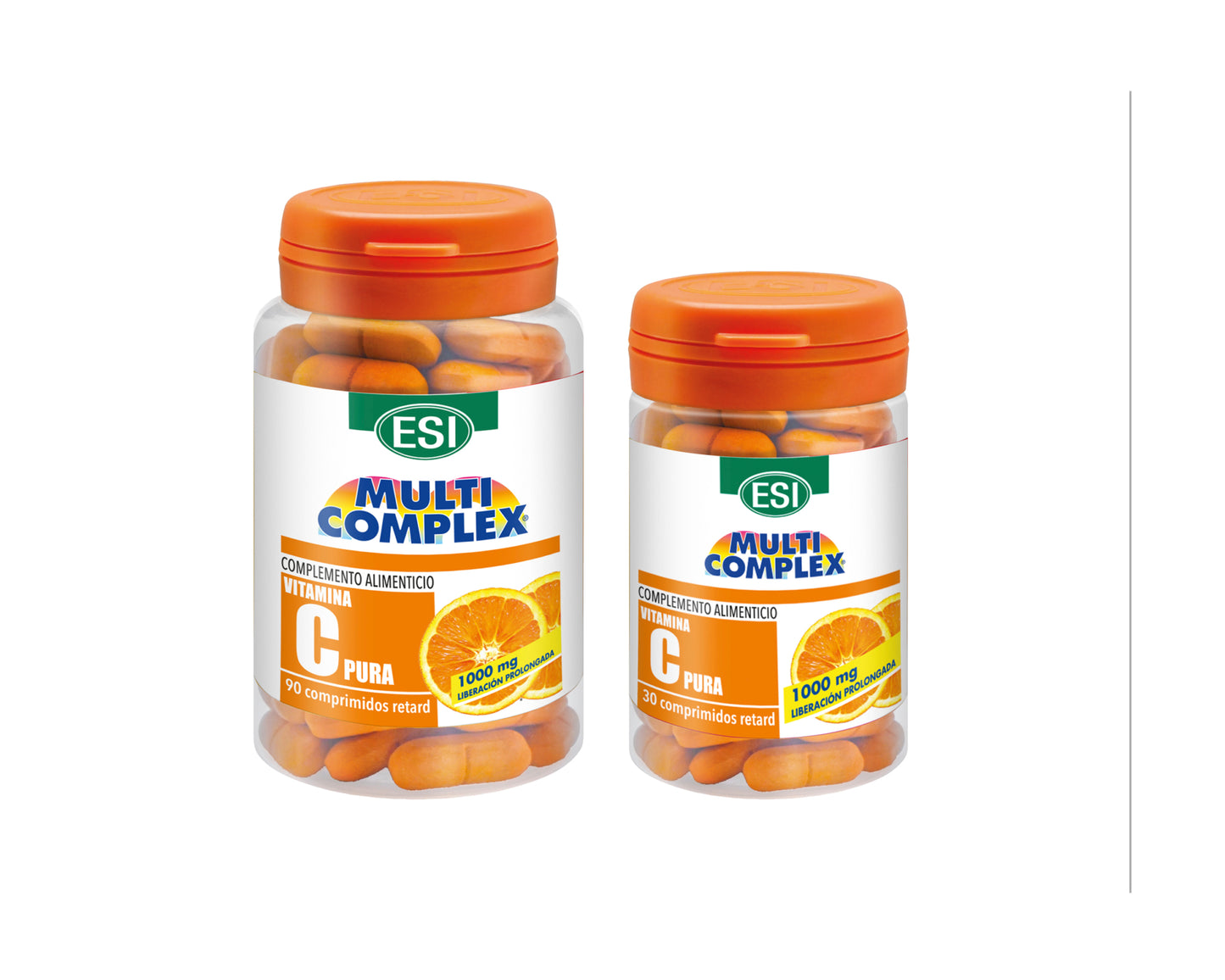 Multicomplex Vitamina C 1.000 mg 90 y 30 comprimidos 