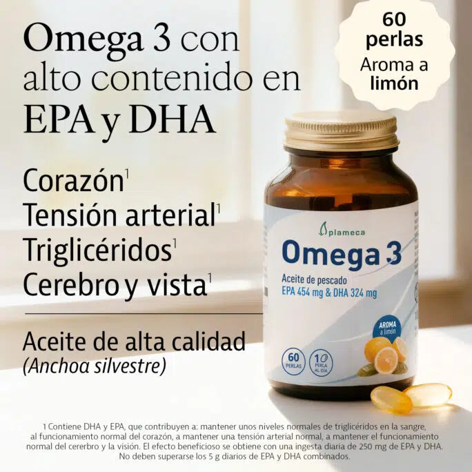 Omega 3 Plameca aceite de pescado EPA DHA