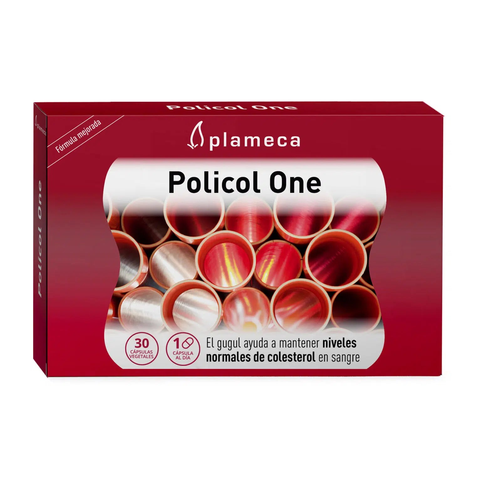 Policial one Plameca colesterol levadura roja de arroz berberina triglicéridos 