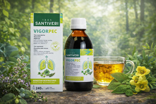 Vigor Pec Santiveri jarabe vías altas sistema respiratorio