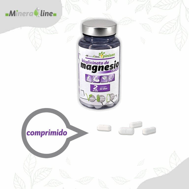 Bisglicinato de Magnesio de Pinisan 60 comprimidos