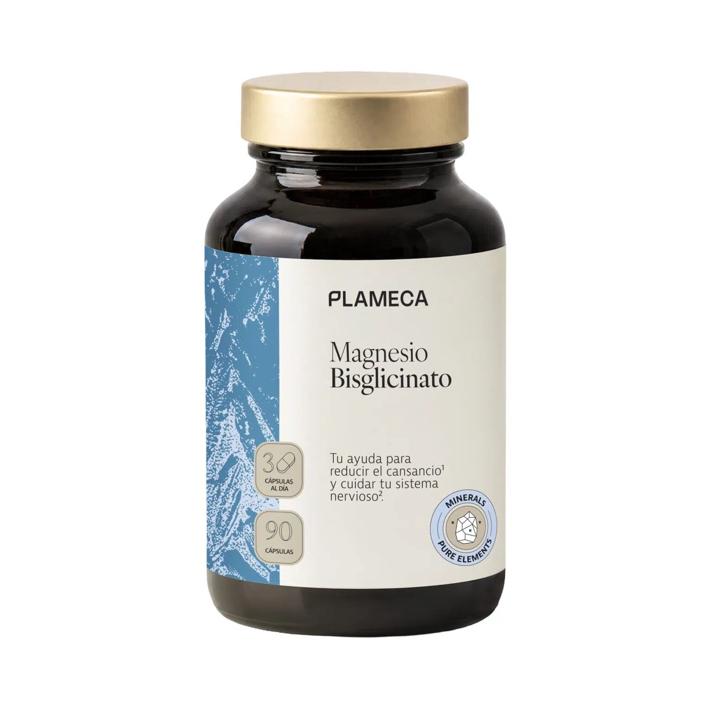 Bisglicinato de Magnesio de Plameca 90 cápsulas 