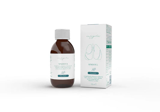 Sinestul Herbora jarabe para la tos natural eucalipto alivio garganta sistema respiratorio