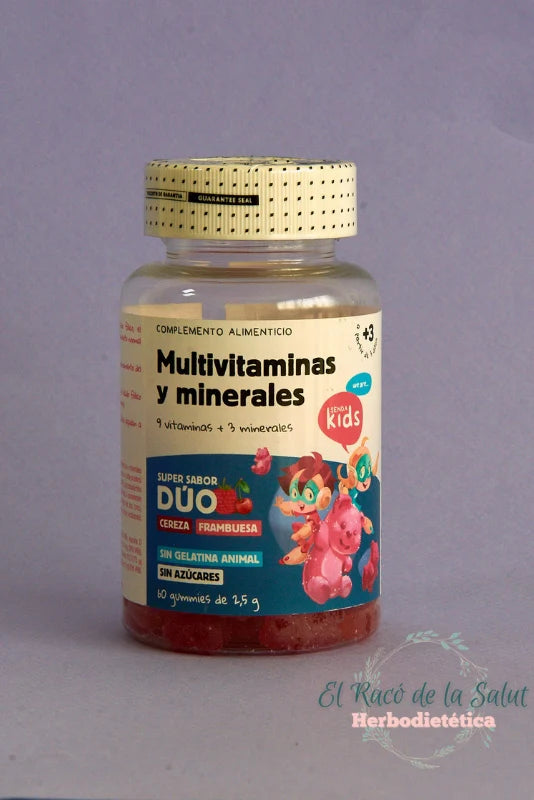 Multivitaminas y Minerales senda Kids herbora niños infantil gummies
