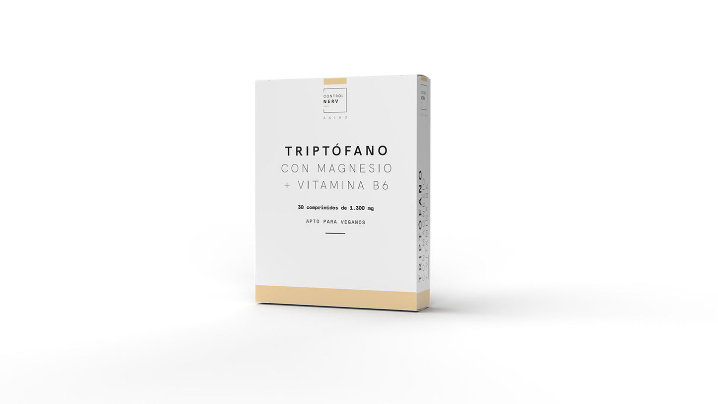 Triptófano con magnesio + vitamina B6