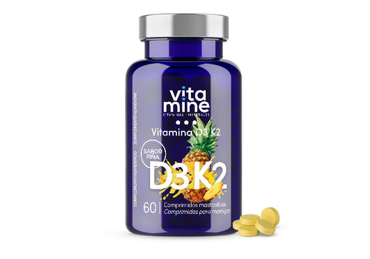 Vitamina D3 + K2 masticable